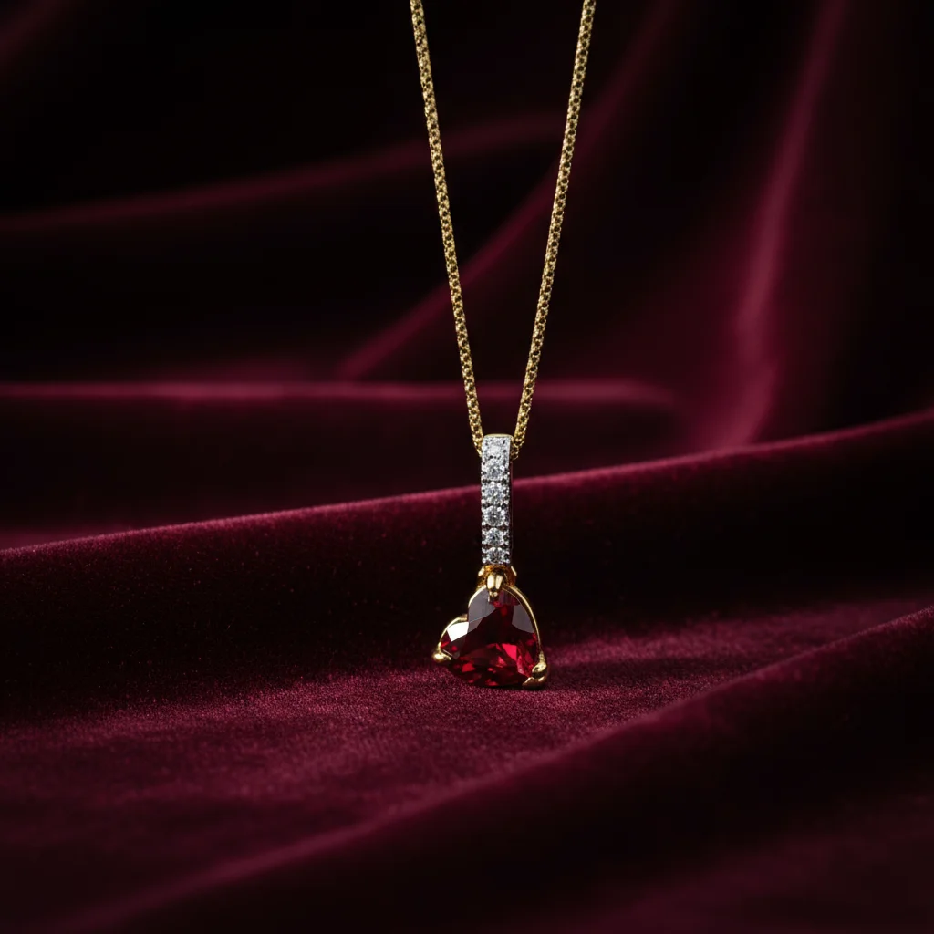 Scarlett Heart Pendant