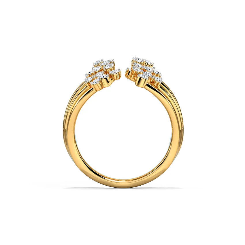 Celestial Bloom Diamond Ring