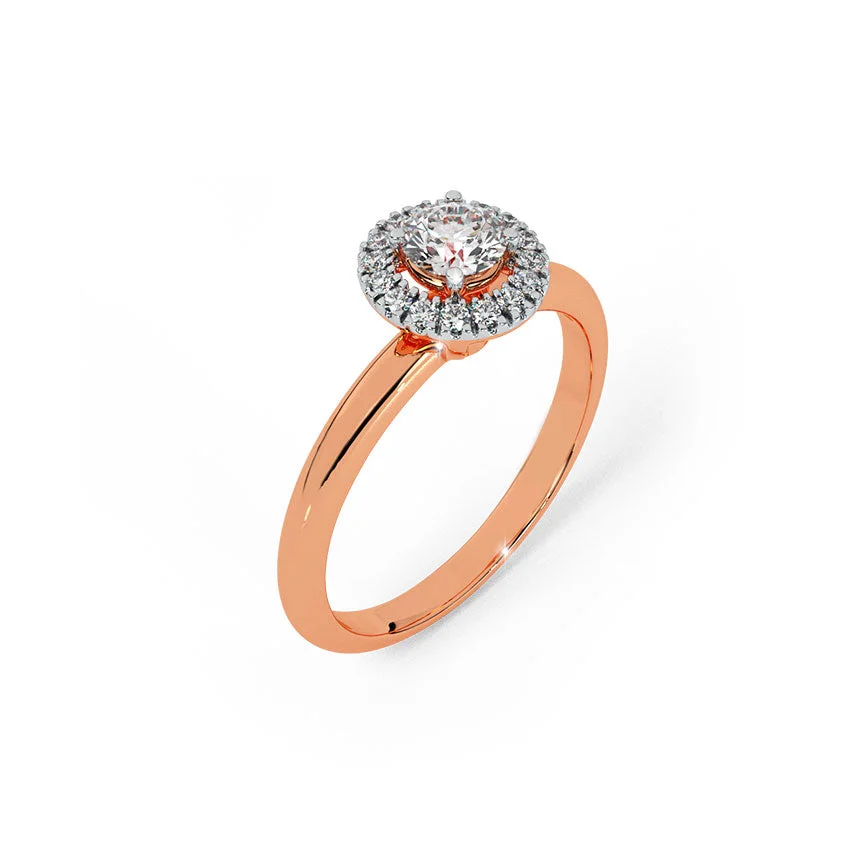 Signature Halo Diamond Ring