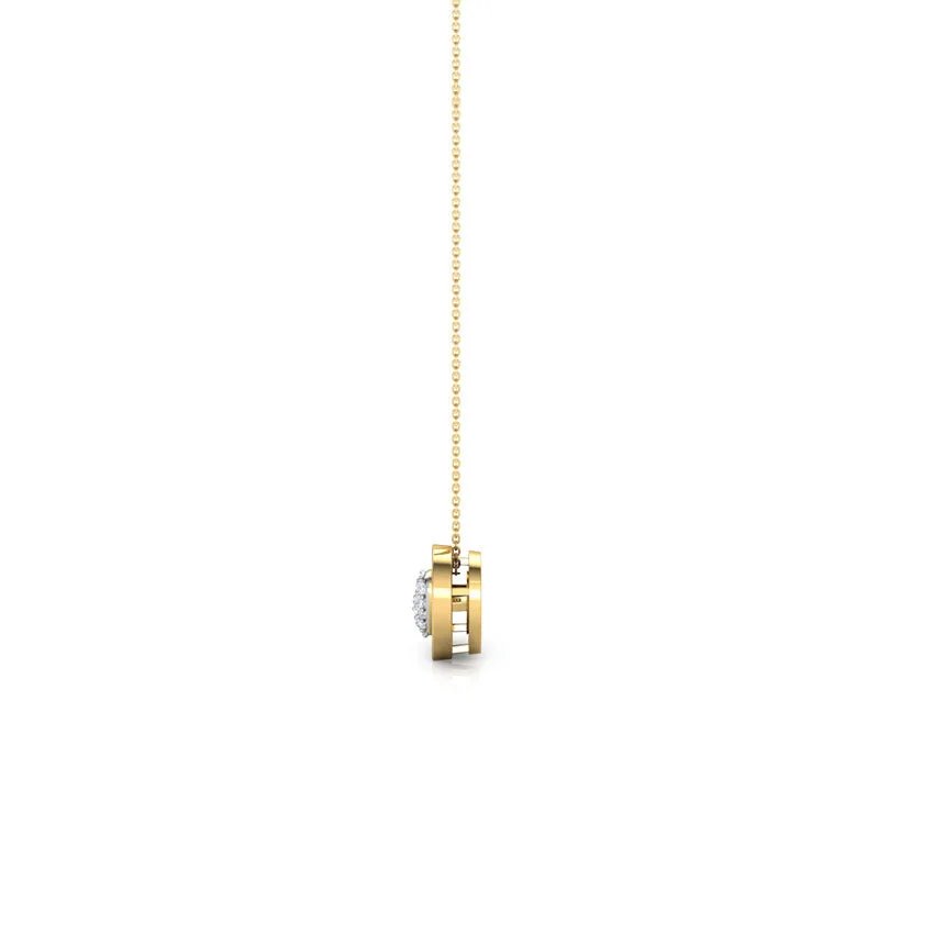 Eterna Heart Diamond Necklace