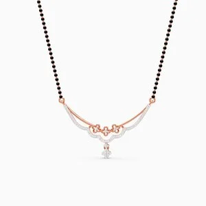 Graceful Bloom Diamond Mangalsutra
