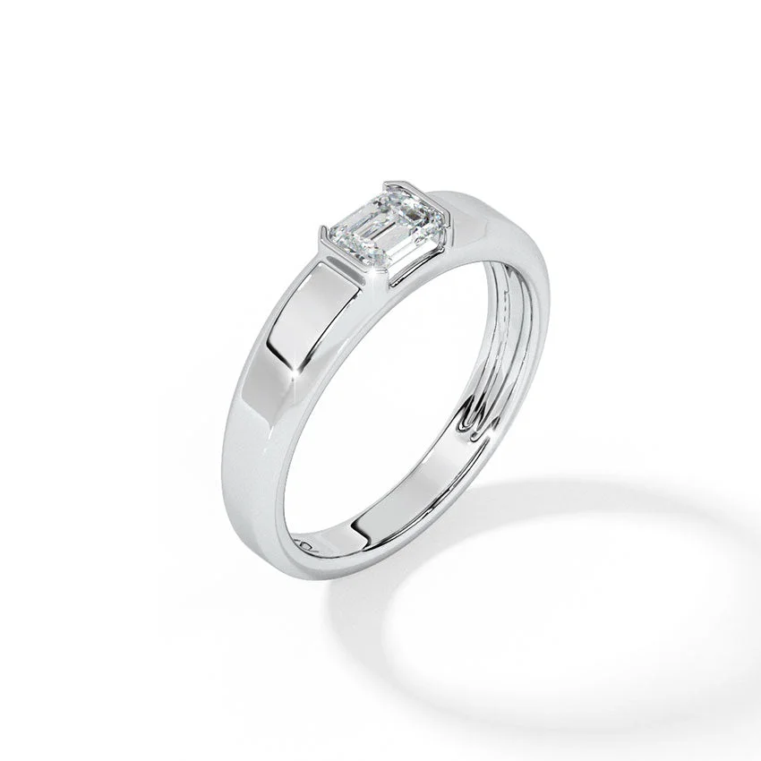 Imperial Emerald Diamond Ring
