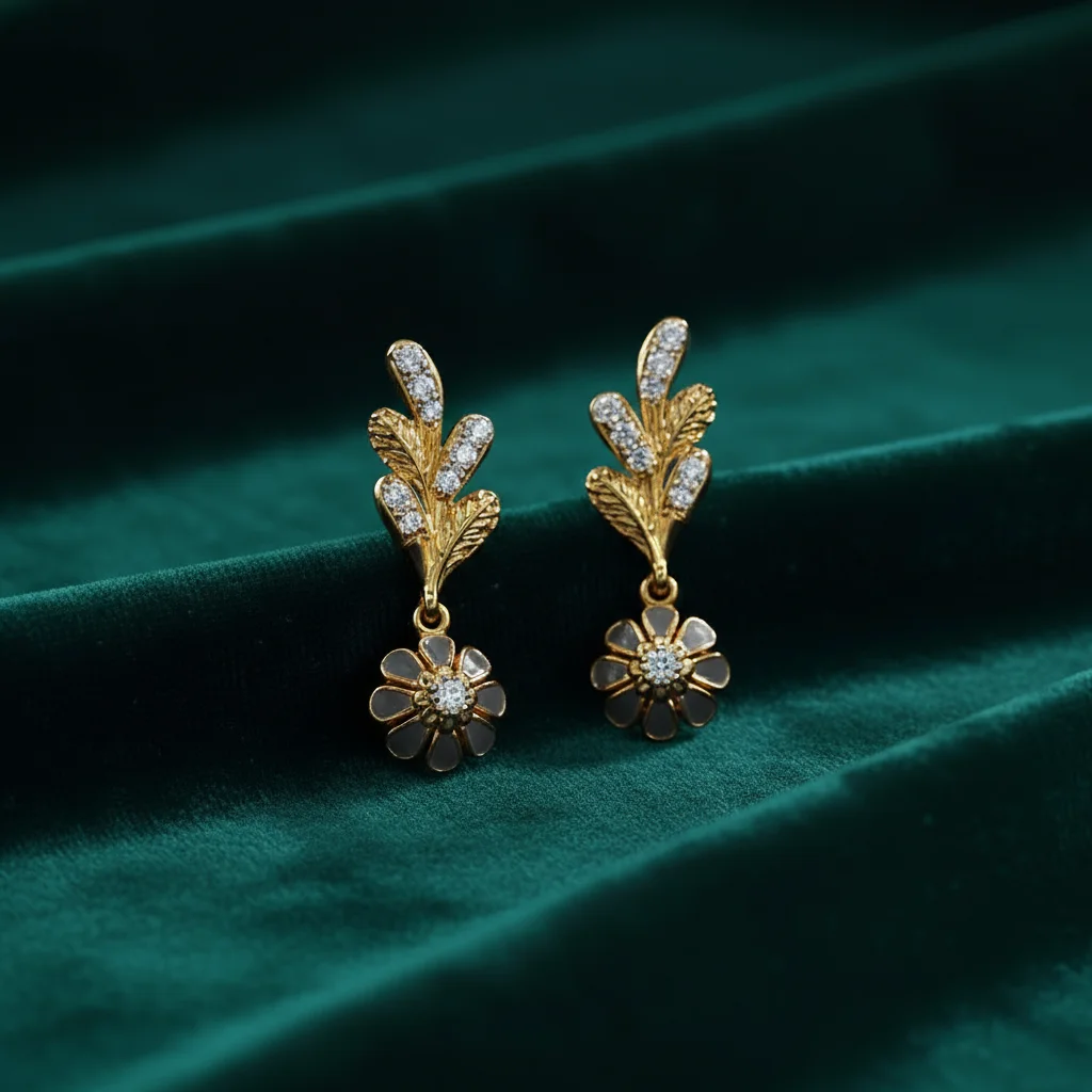 Midnight Bloom Earrings