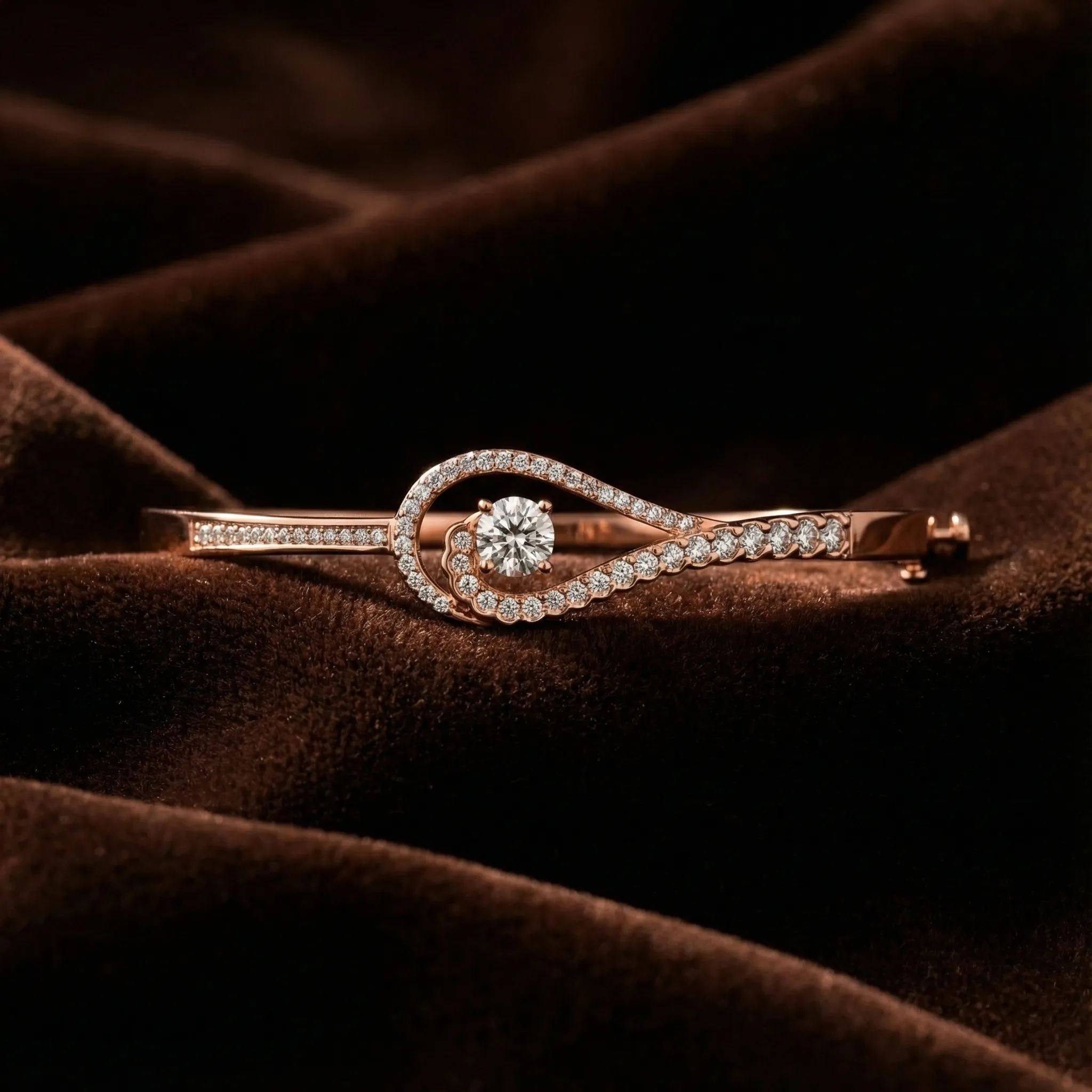 Embrace Solitaire Bracelet