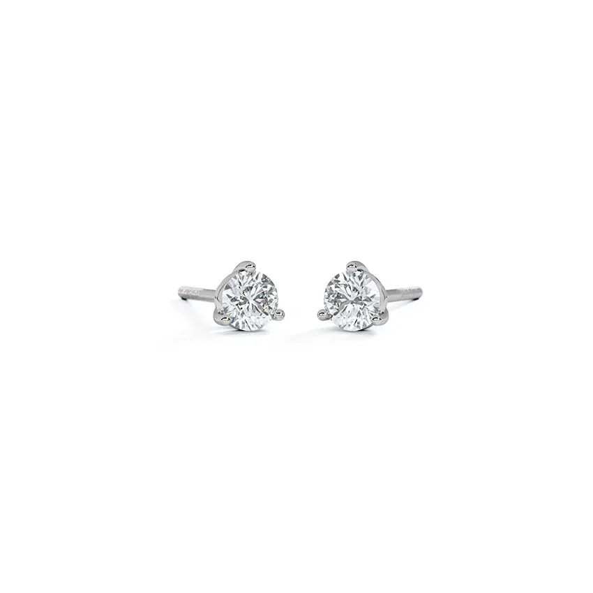 Eternal Round Solitaires Earring