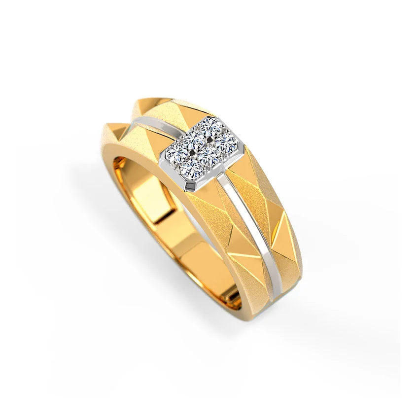 Regal Facet Diamond Ring