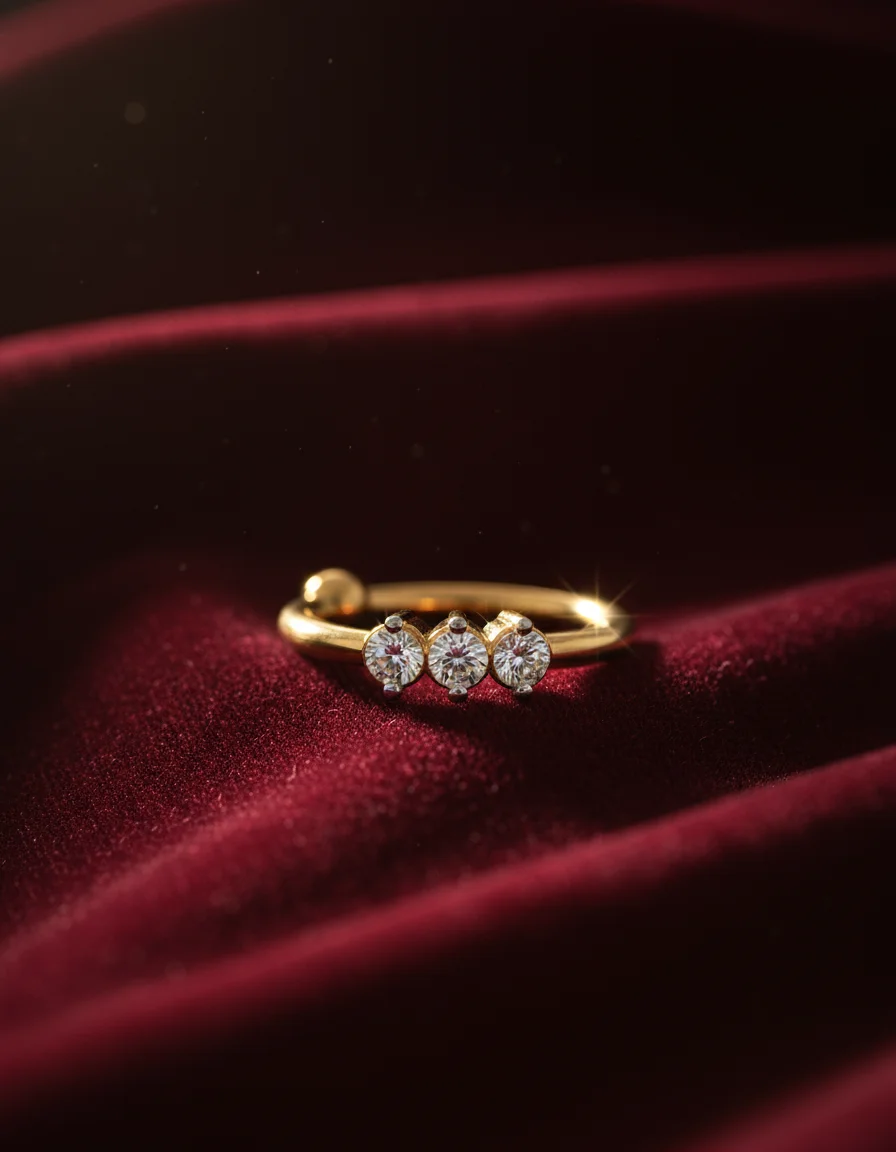 Celestial Trio Nose Ring