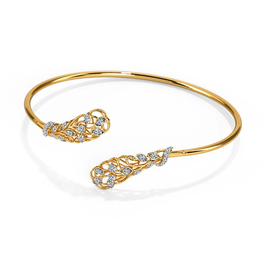 Enchanted Vine Open Bangle
