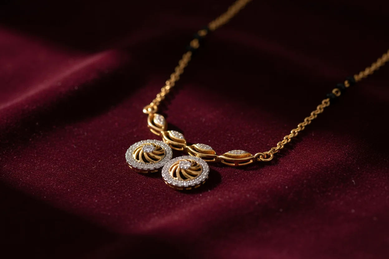 Celestial Twin Flame Mangalsutra