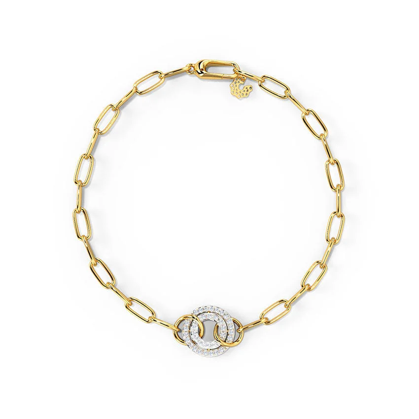 Harmony Loop Diamond Bracelet