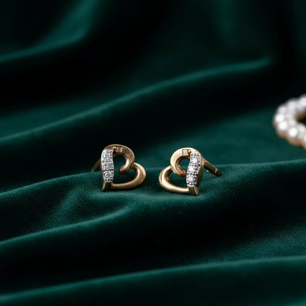 Kindred Heart Diamond Studs