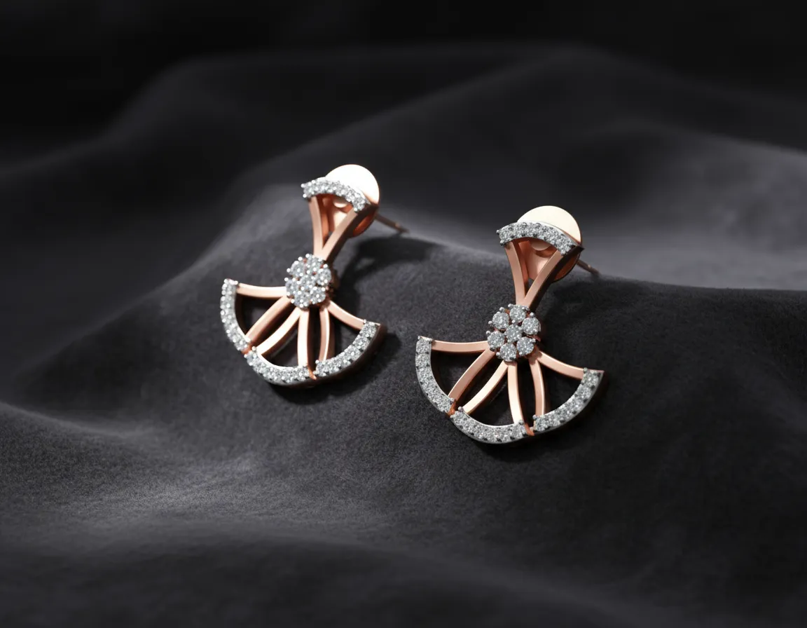 Virelle Fan Earrings