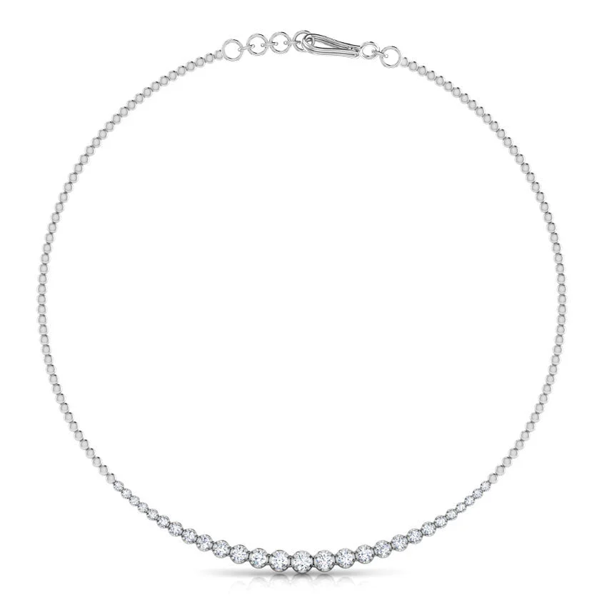 Lumina Frost Diamond Necklace