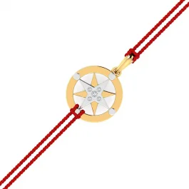 Radiant Star Diamond Rakhi