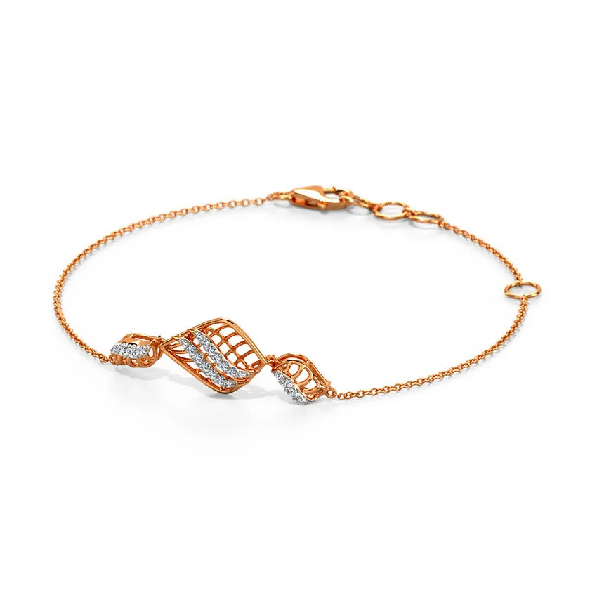Lunaria Veil Diamond Bracelet