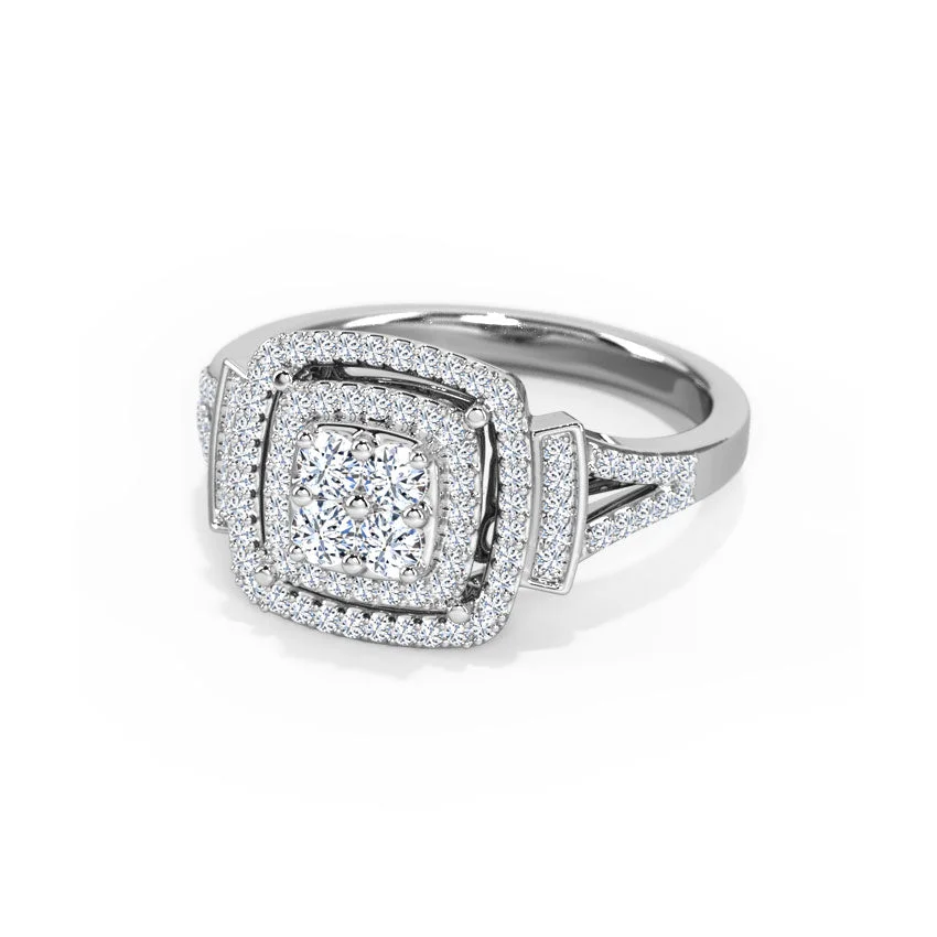 Sovereign Glow Diamond Ring
