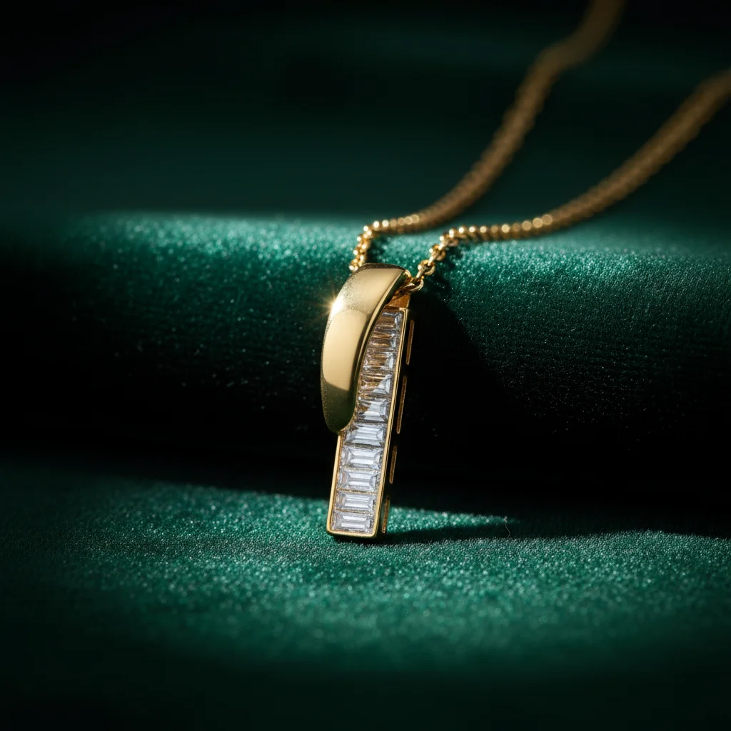 Aria Diamond Bar Pendant