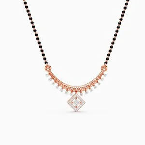 Regal Lattice Diamond Mangalsutra