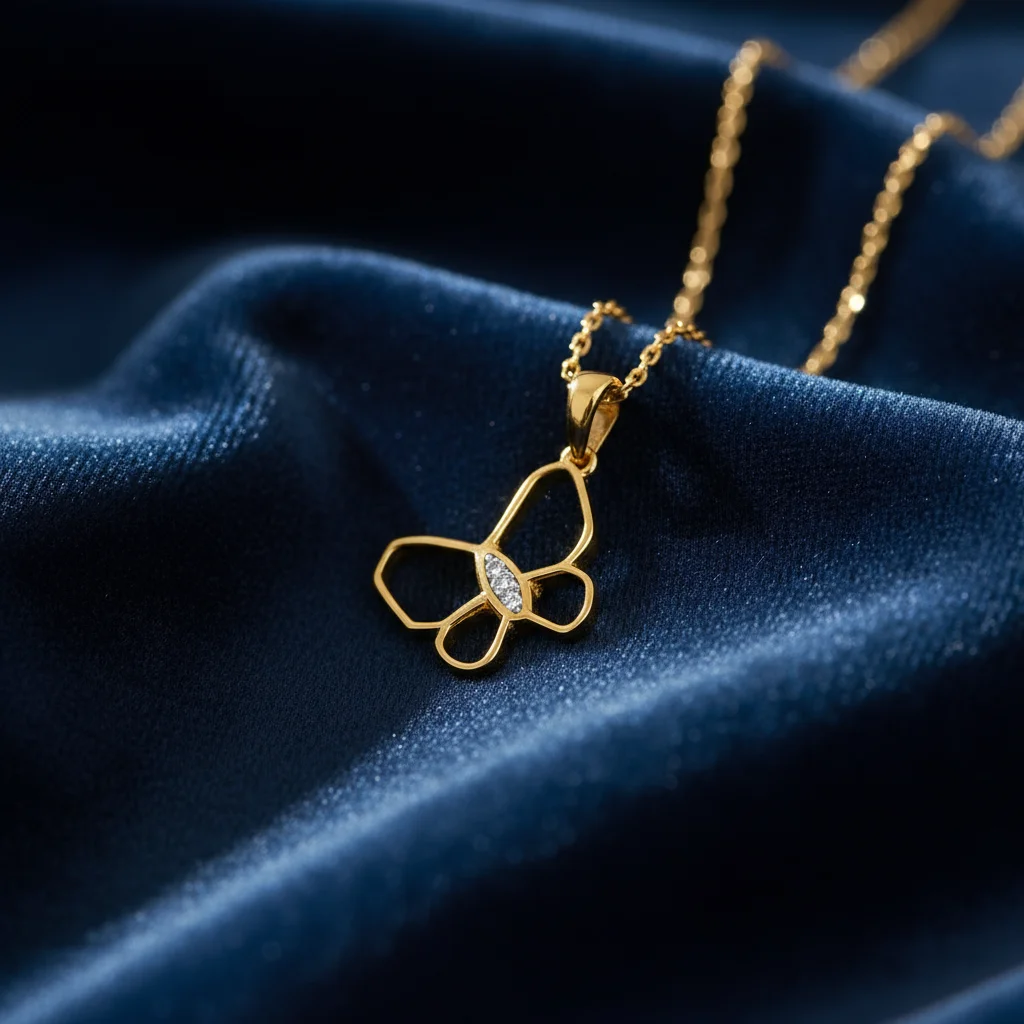 Gossamer Butterfly Pendant