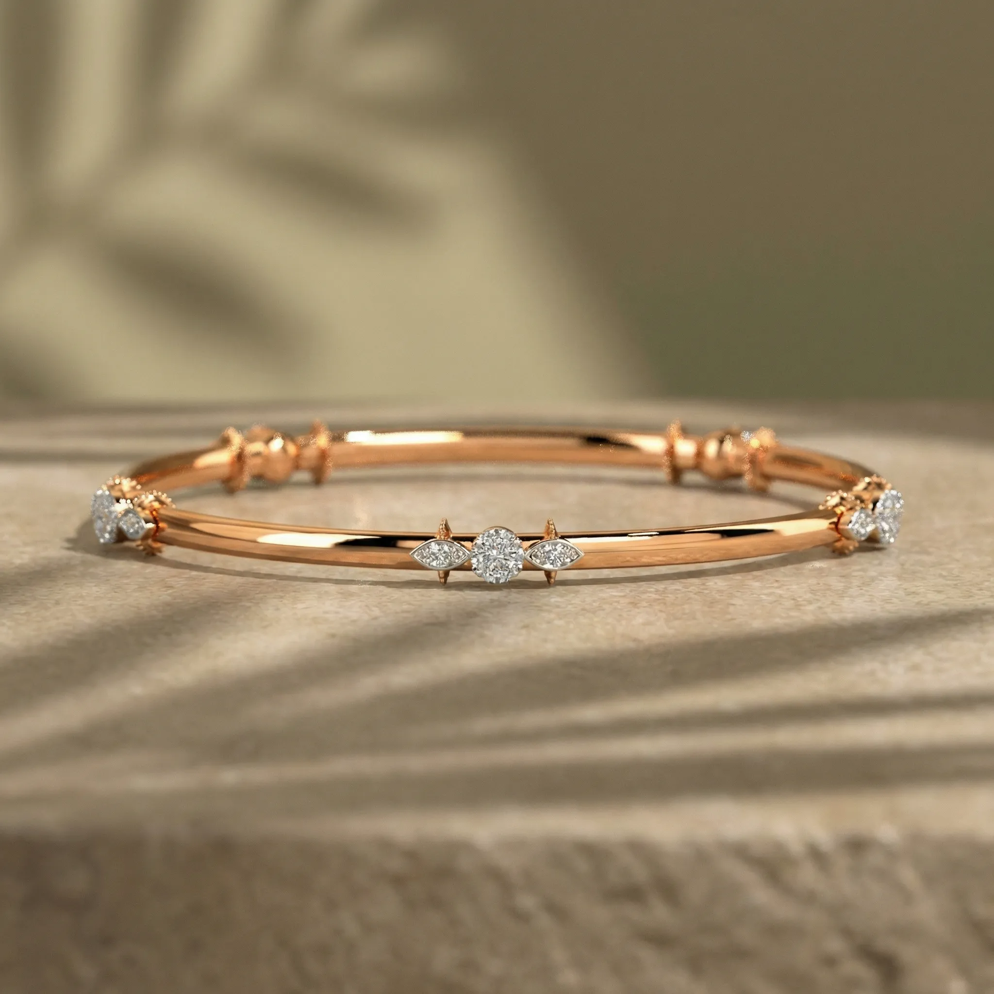 Axiom Diamond Bangle