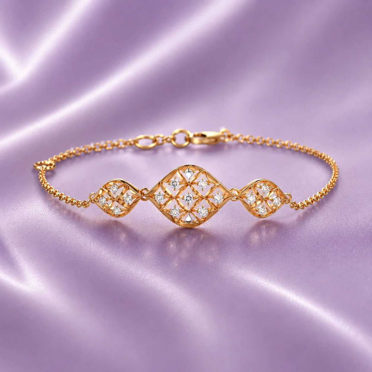 Seraphine Spark Diamond Bracelet