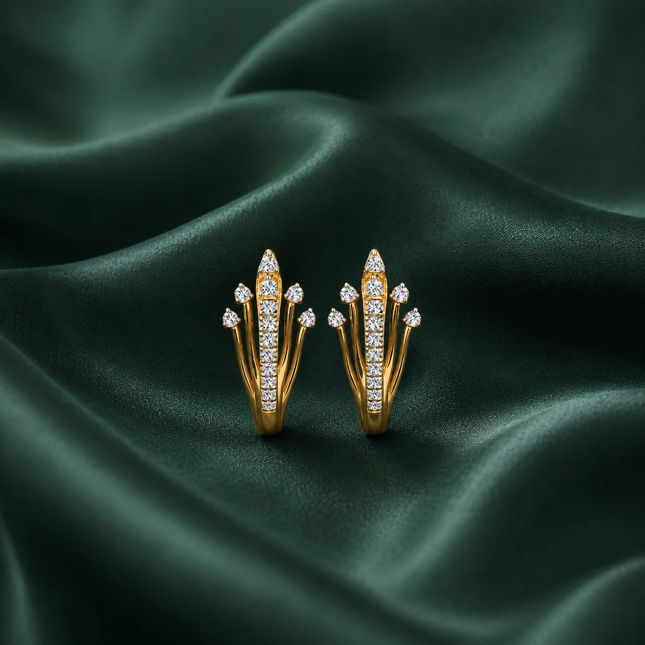 Aurora Crown Earrings