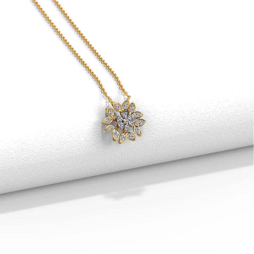 Eternal Blossom Diamond Necklace