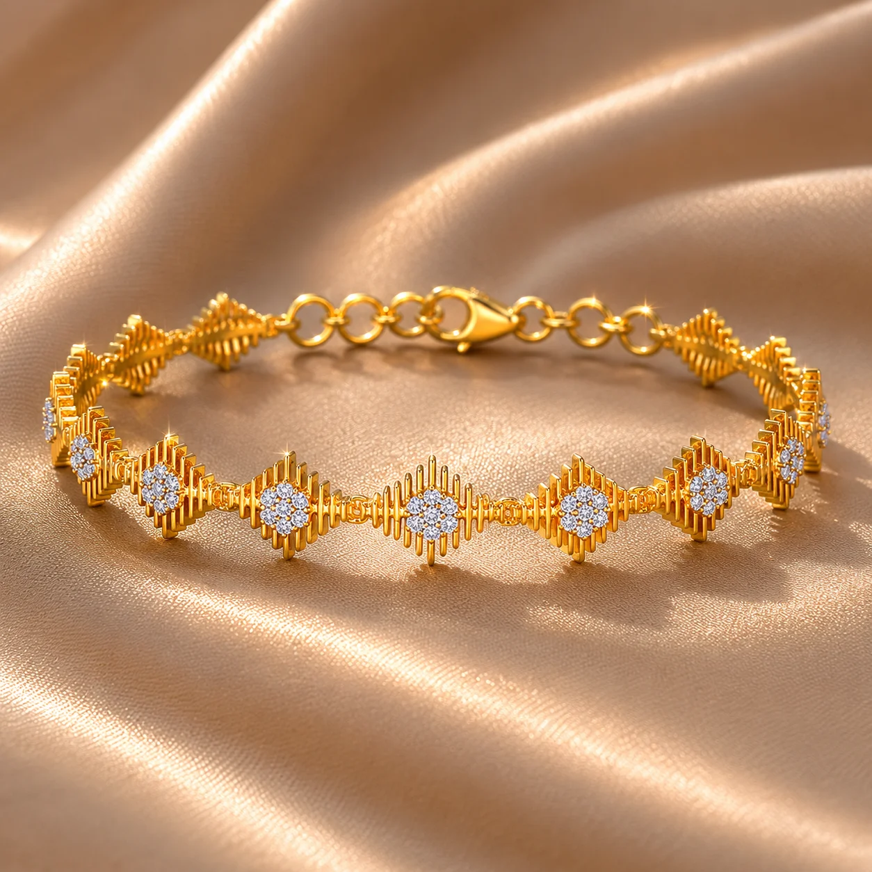Solaris Spark Diamond Bracelet