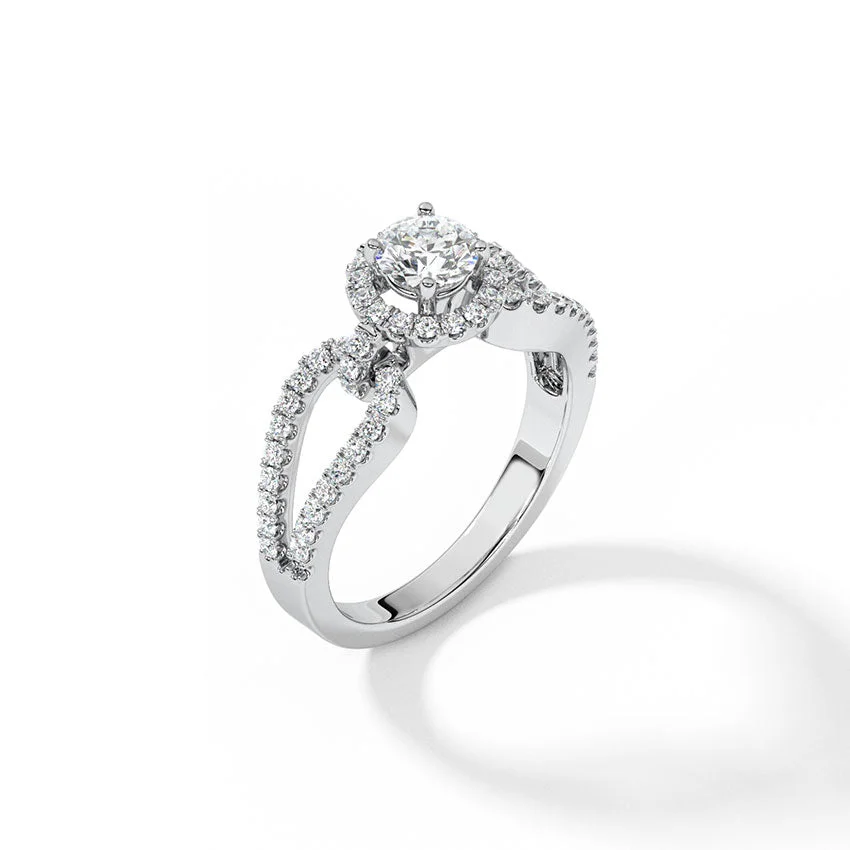 Radiant Infinity Halo Ring