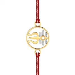 Trishakti Diamond Rakhi