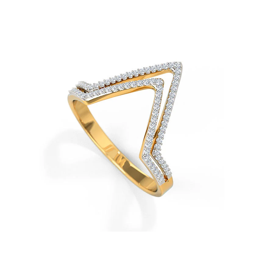 Vertex Diamond Ring