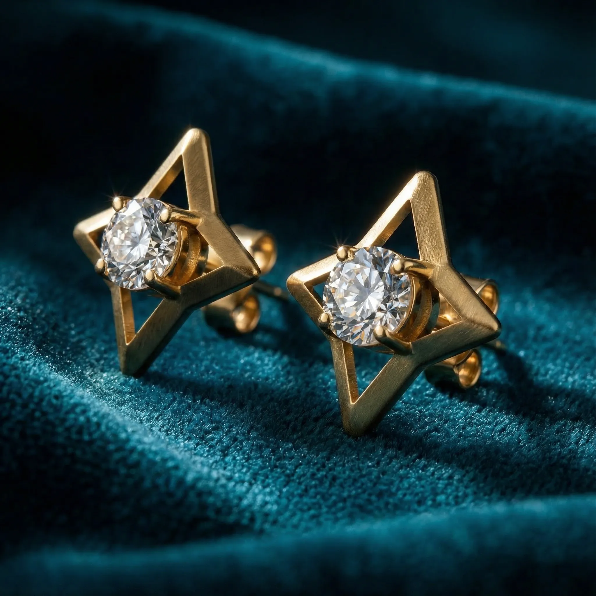 The Polaris Diamond Studs