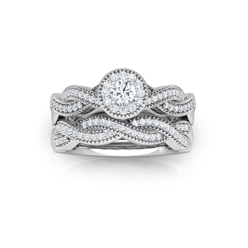 Infinity Harmony Diamond Ring Set