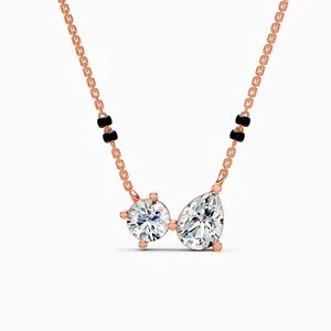 Twin Brilliance Diamond Mangalsutra