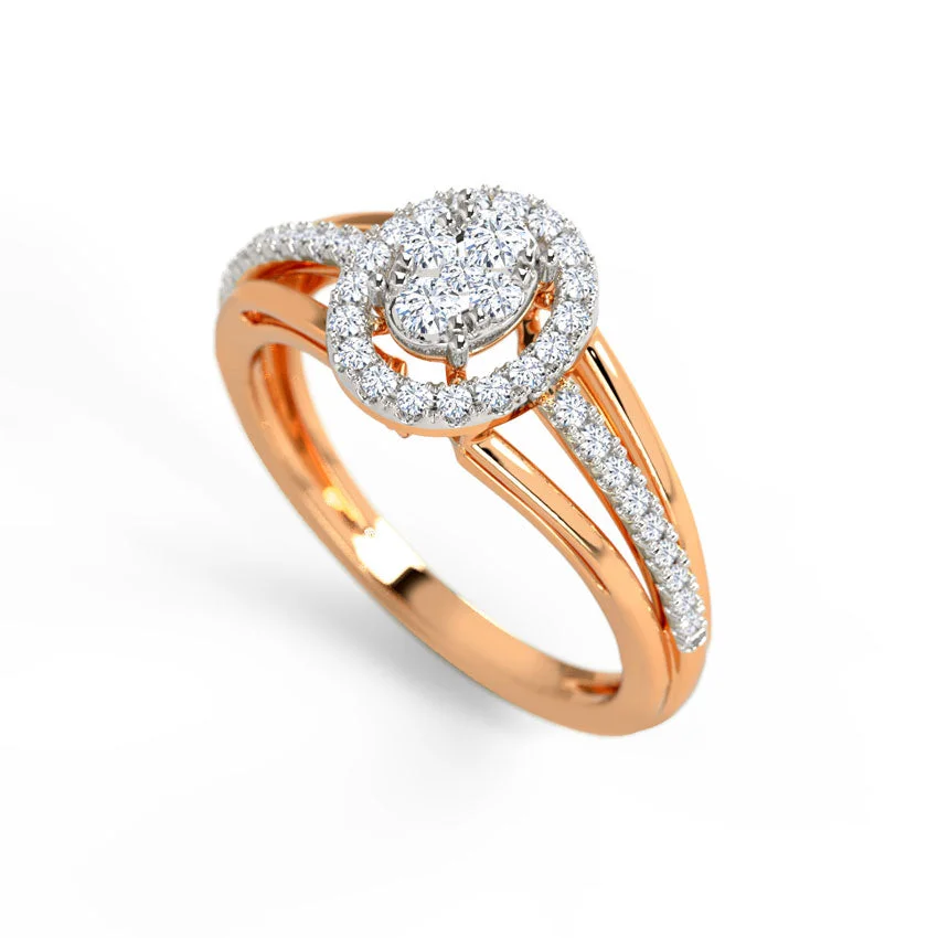 Brilliant Bloom Diamond Ring