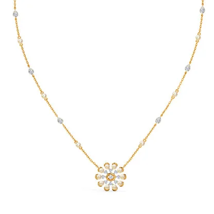 Daisy Glow Diamond Necklace