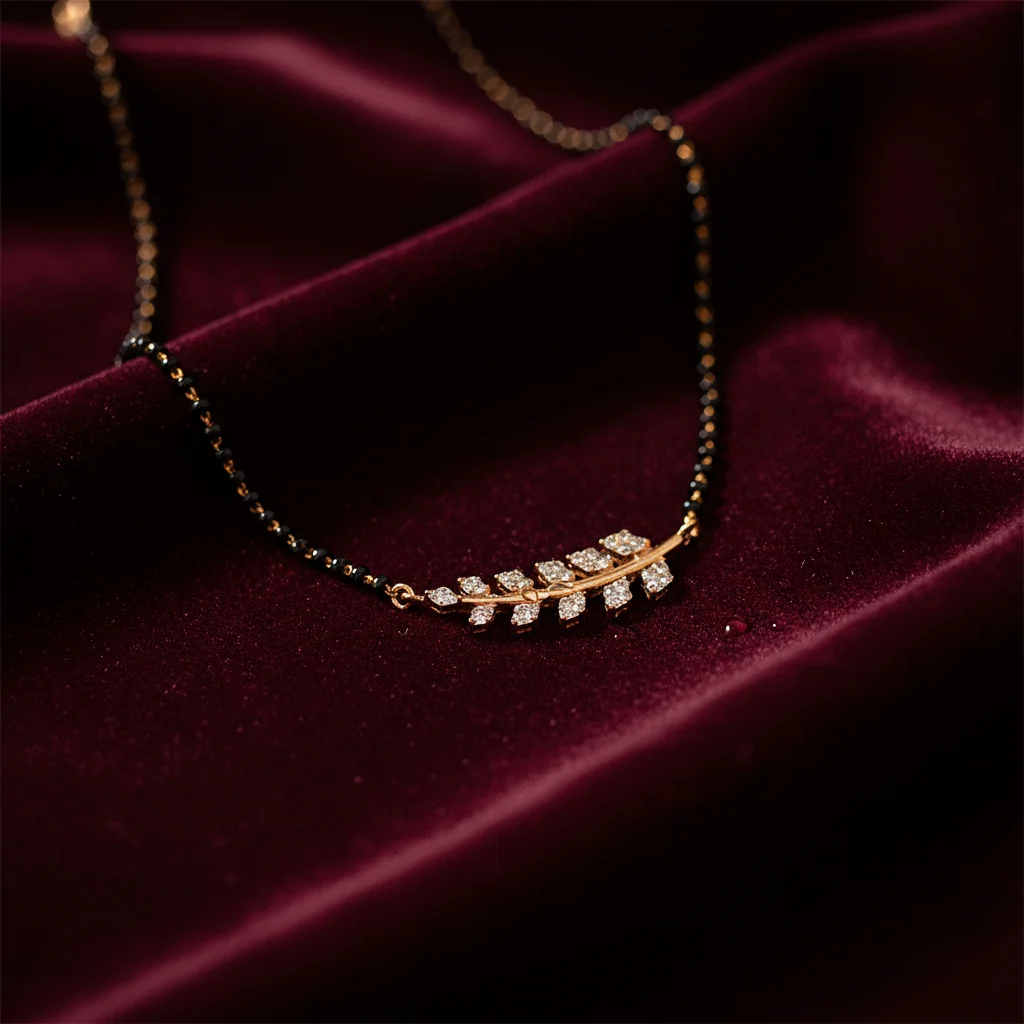 Gilded Laurel Mangalsutra