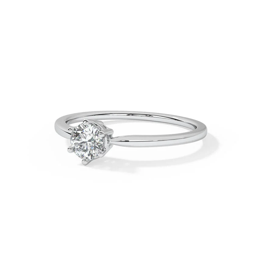Imperial Six-Prong Solitaire Ring