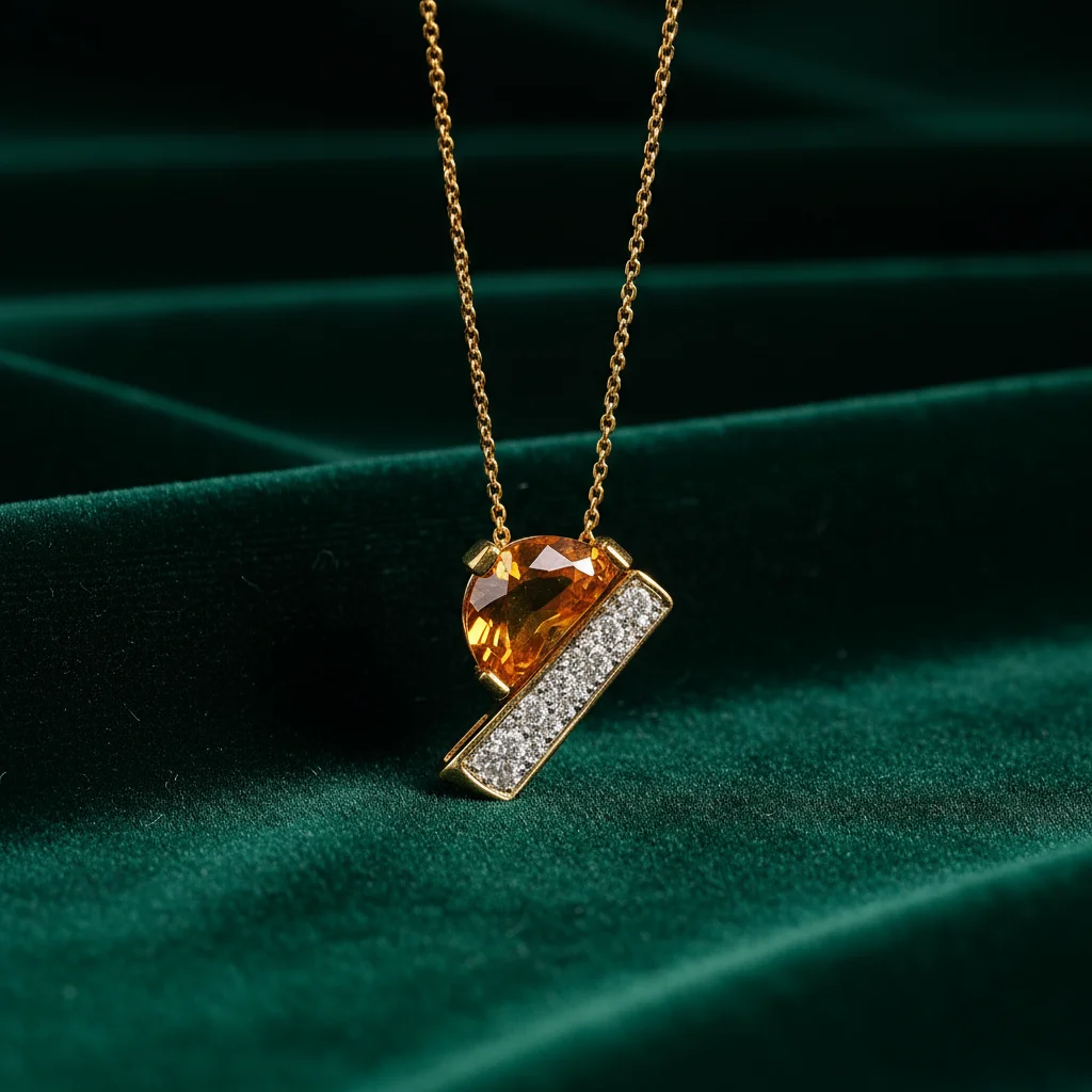 Solaris Citrine Pendant