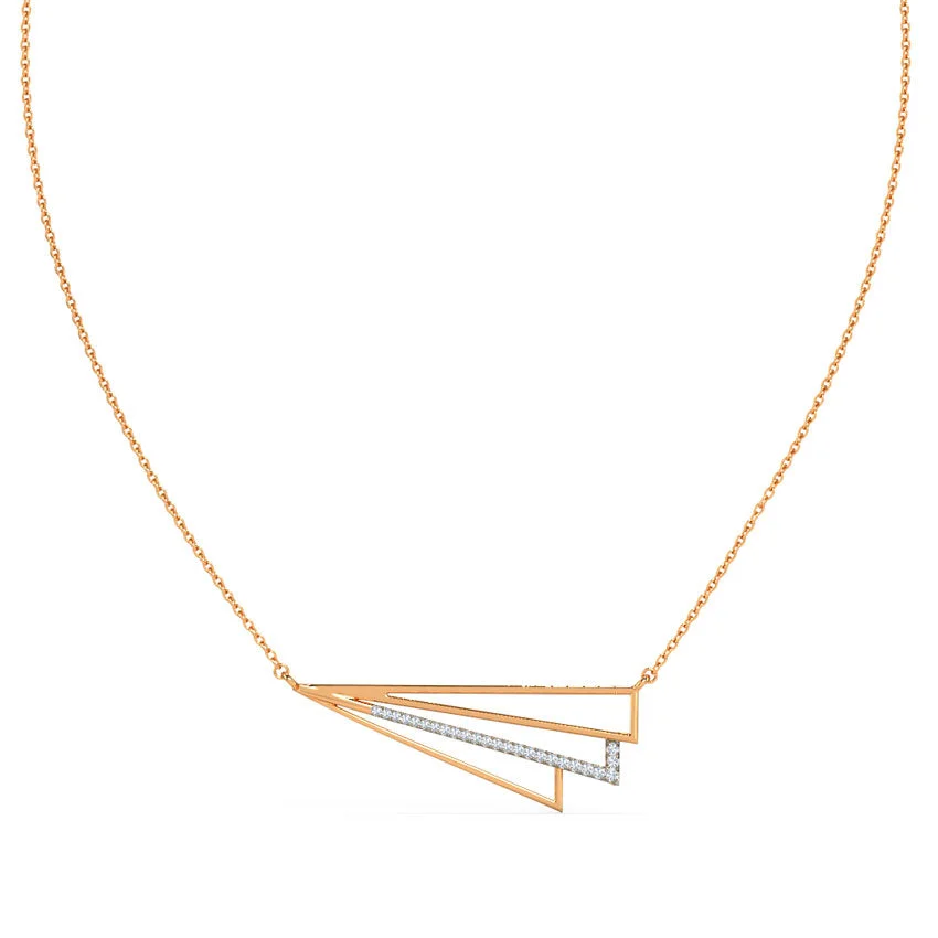 AeroLine Diamond Necklace