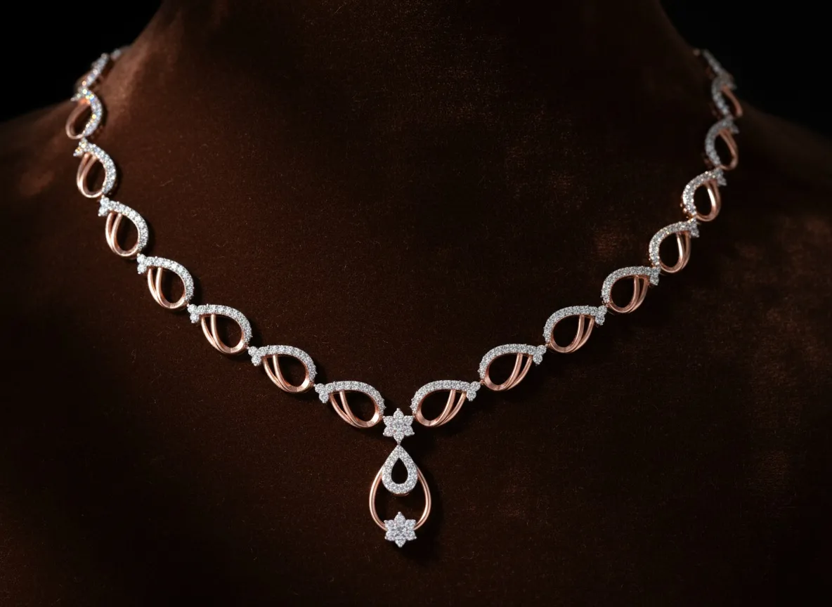Celest Drop Harmony Necklace