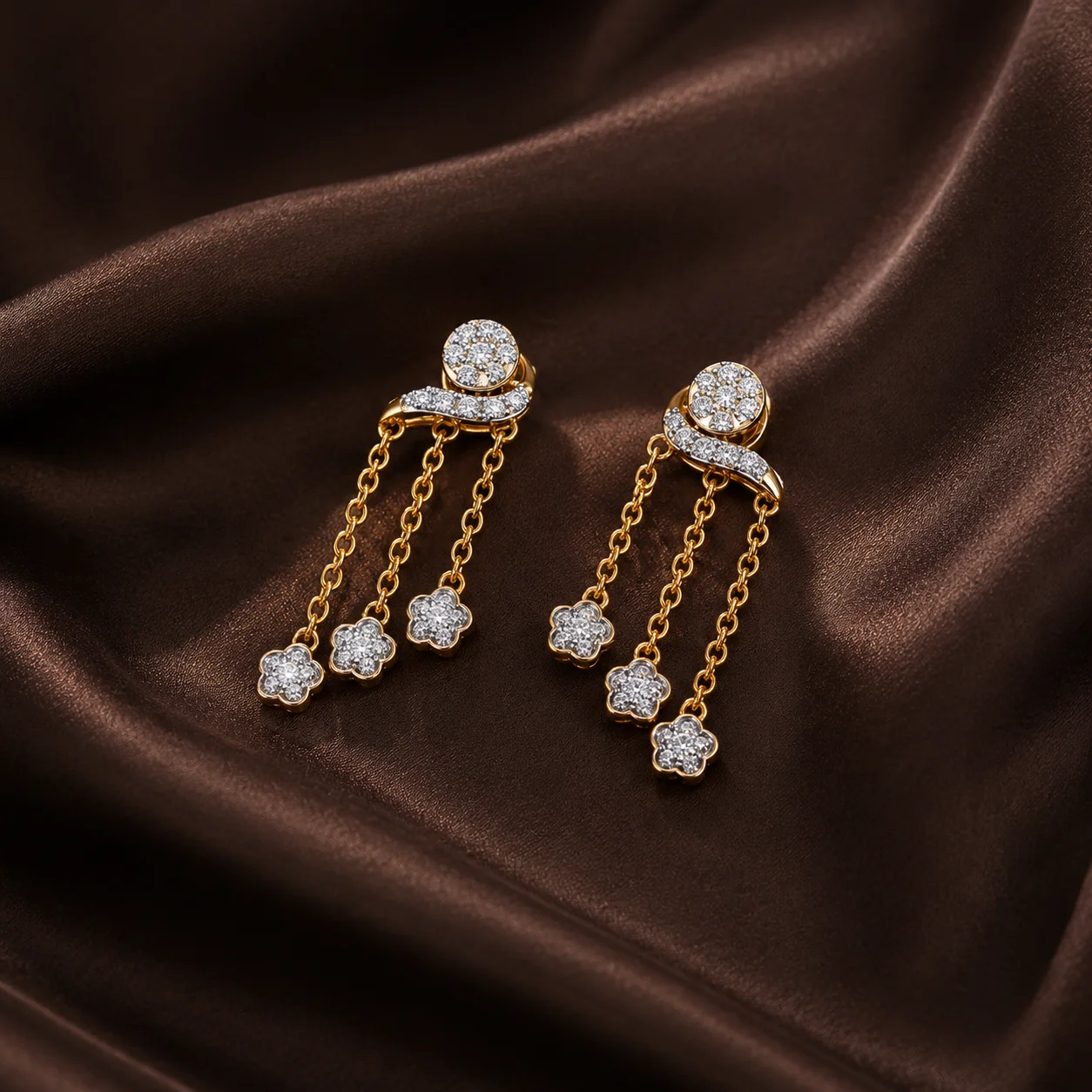 Flora Cascade Earrings