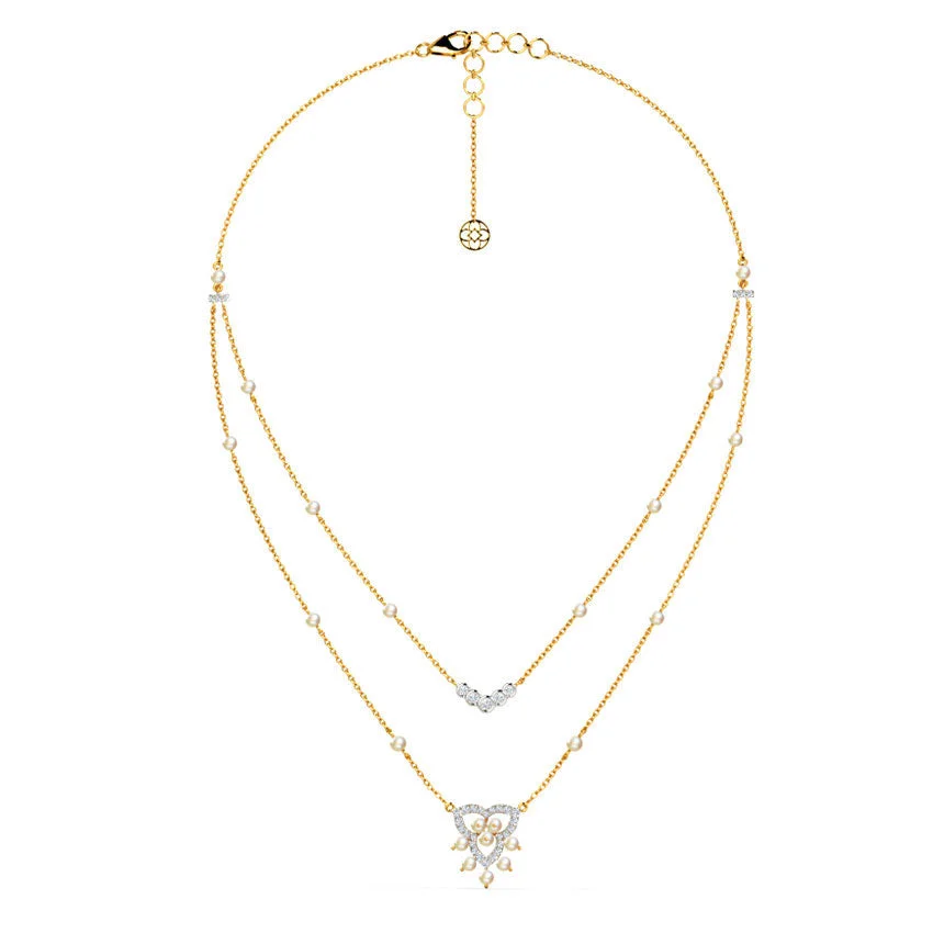 Pearl Harmony Diamond Necklace