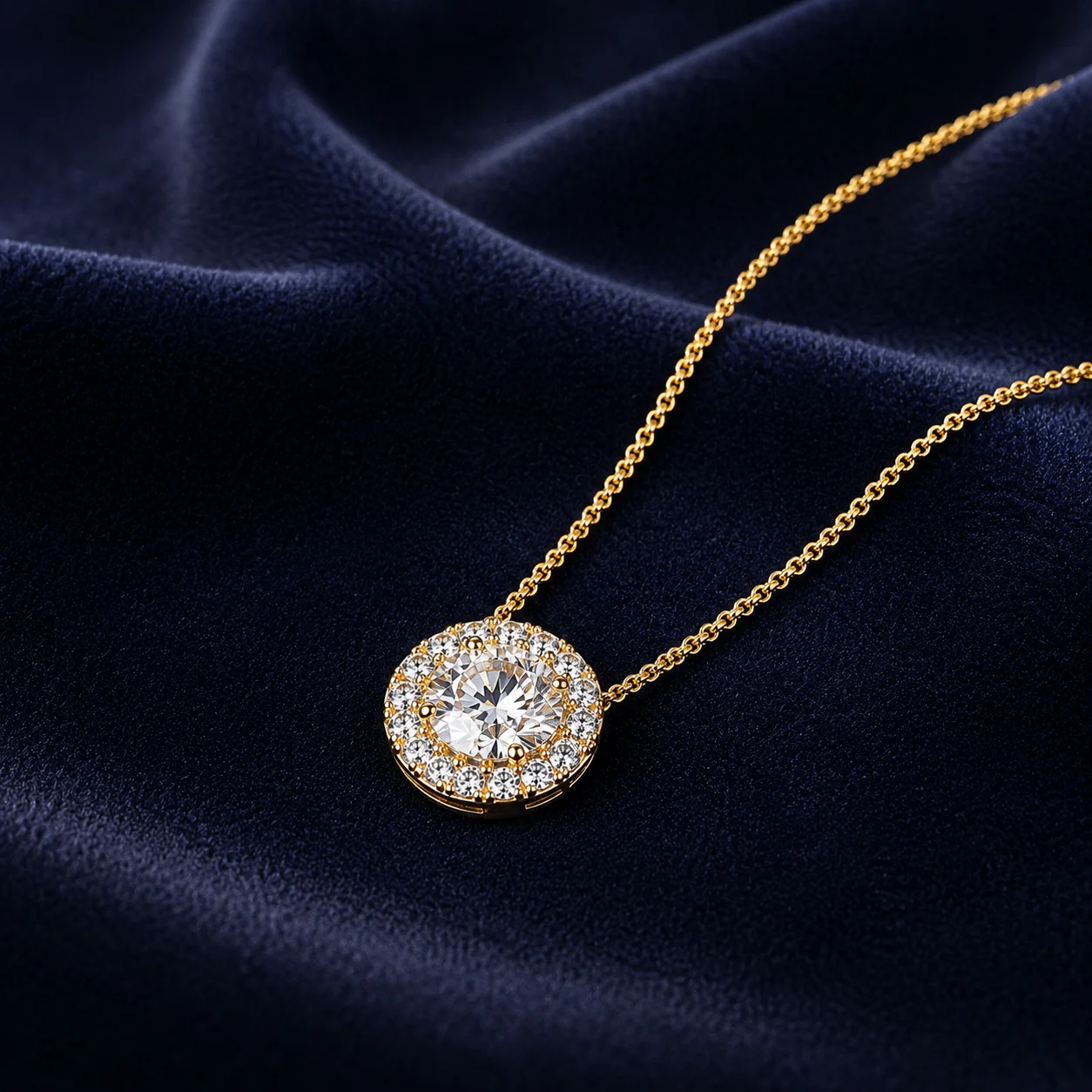 Starlit Halo Pendant
