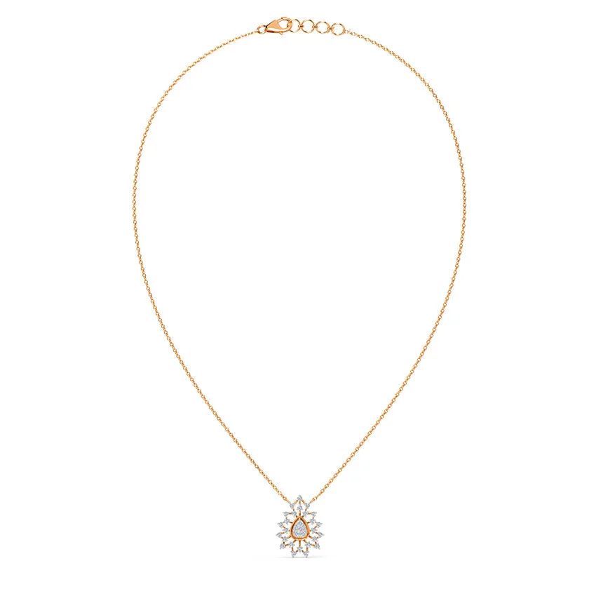 Solara Radiance Diamond Necklace
