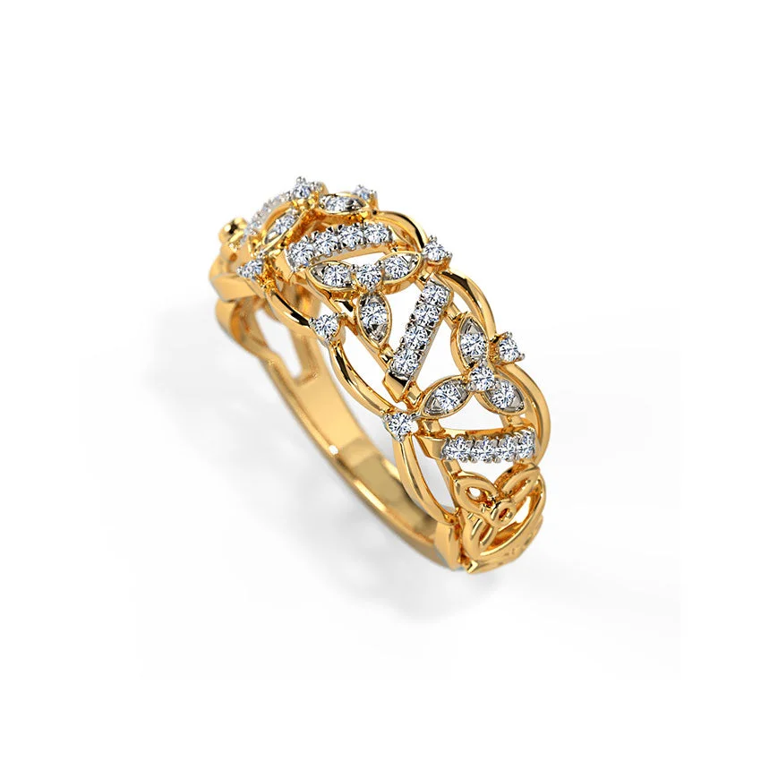 Blooming Elegance Diamond Ring