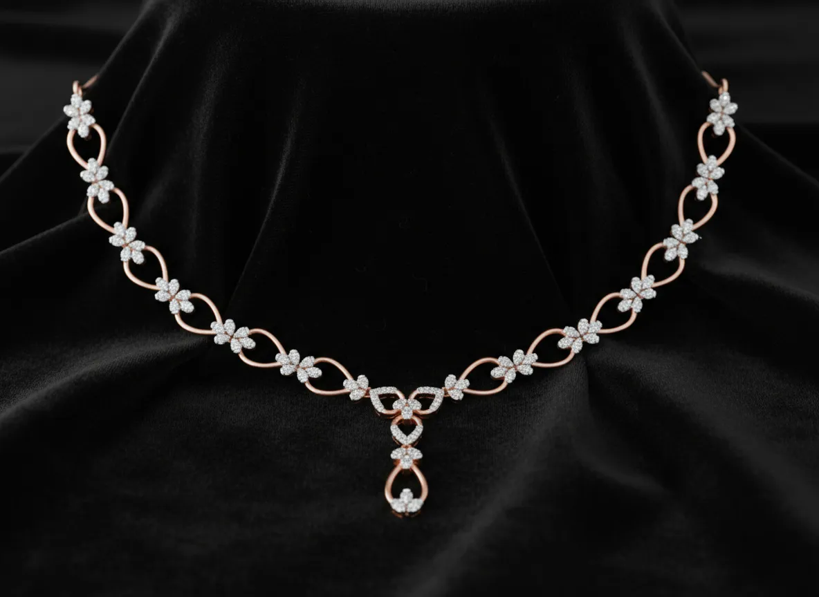 Flora Loop Necklace
