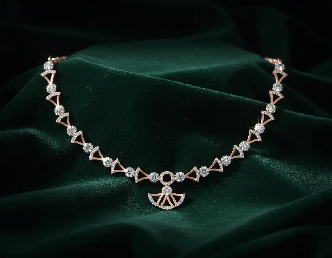 Avelyn Arc Necklace