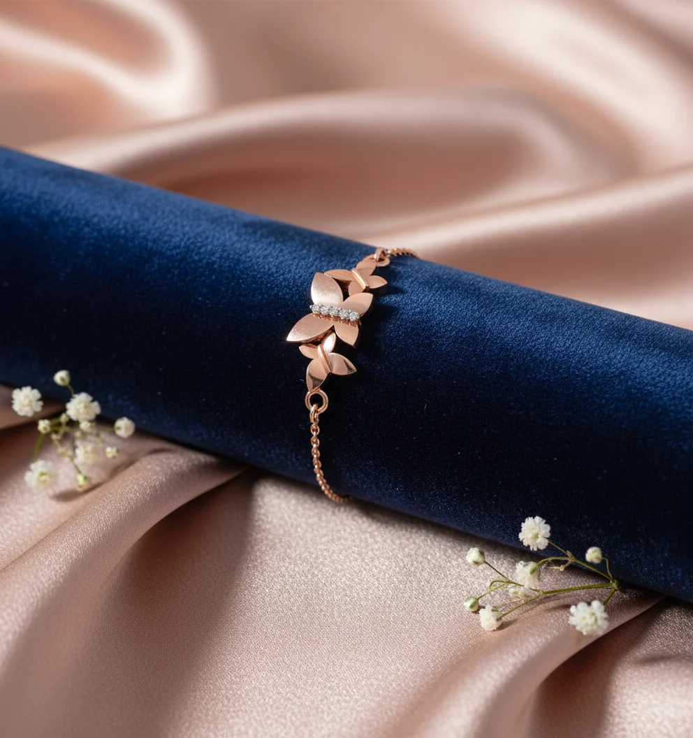 Seraphina Diamond Butterfly Bracelet
