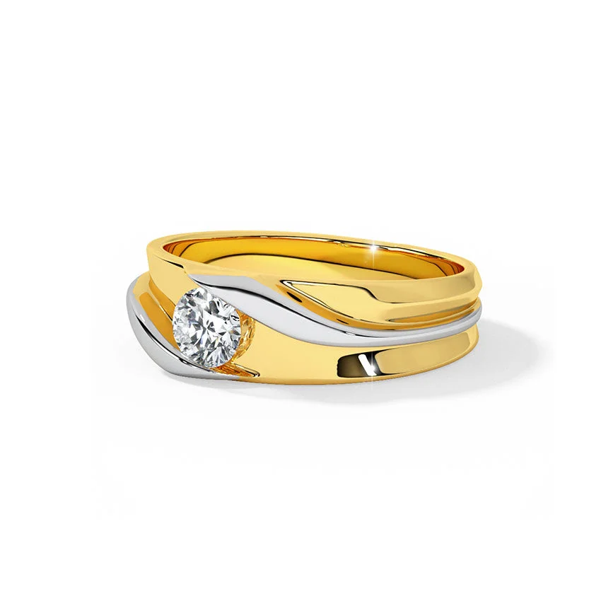 Harmony Flow Diamond Ring